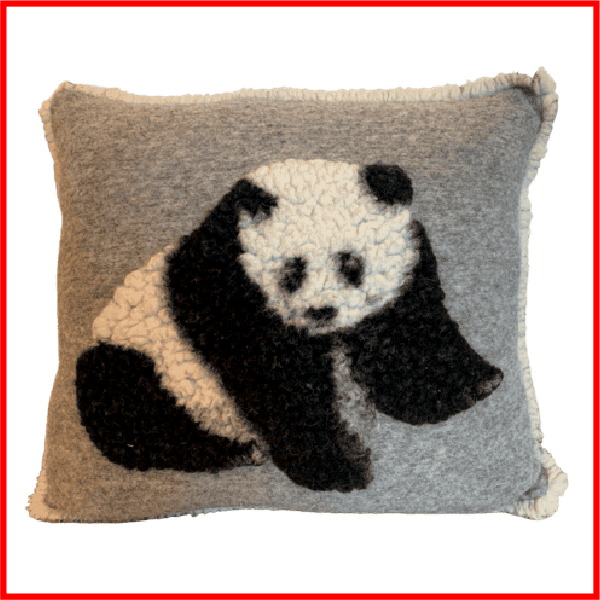 Cuscino Panda Front & Back